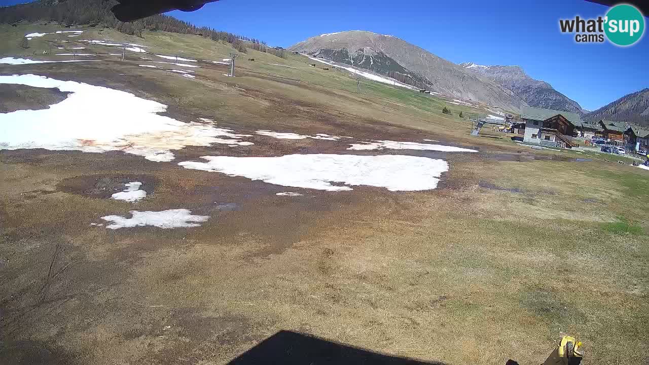 Livigno live webcam – view on Livigno Ski School area – LivignoGO