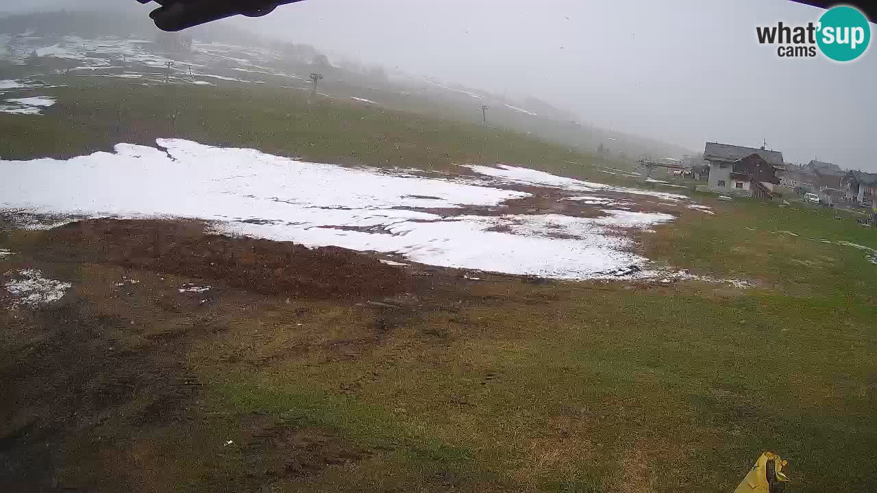 Livigno live webcam – view on Livigno Ski School area – LivignoGO