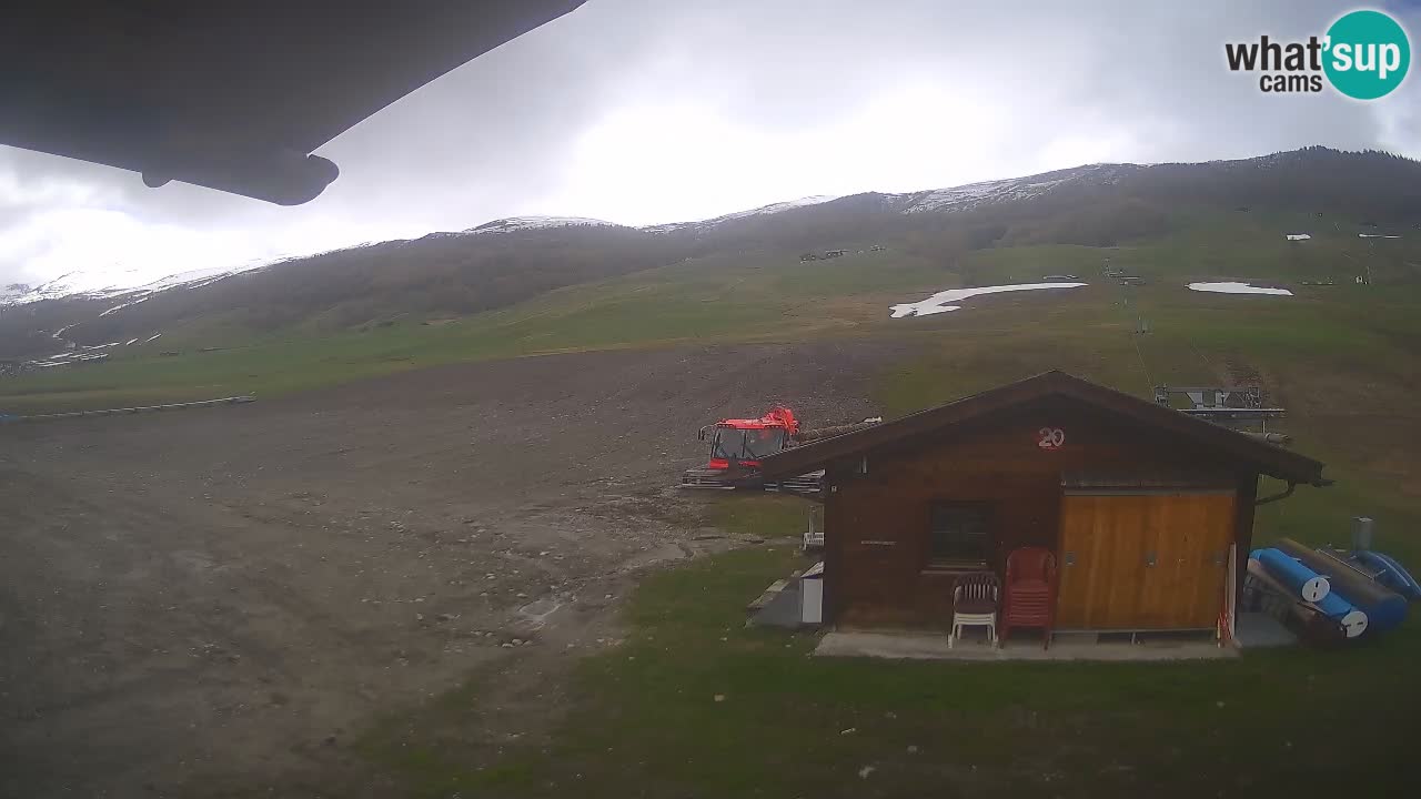 Livigno v živo – pogled na mesto