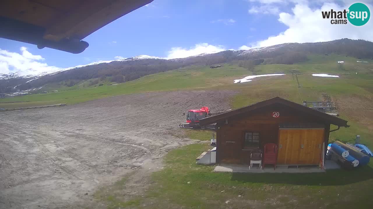 Livigno v živo – pogled na mesto