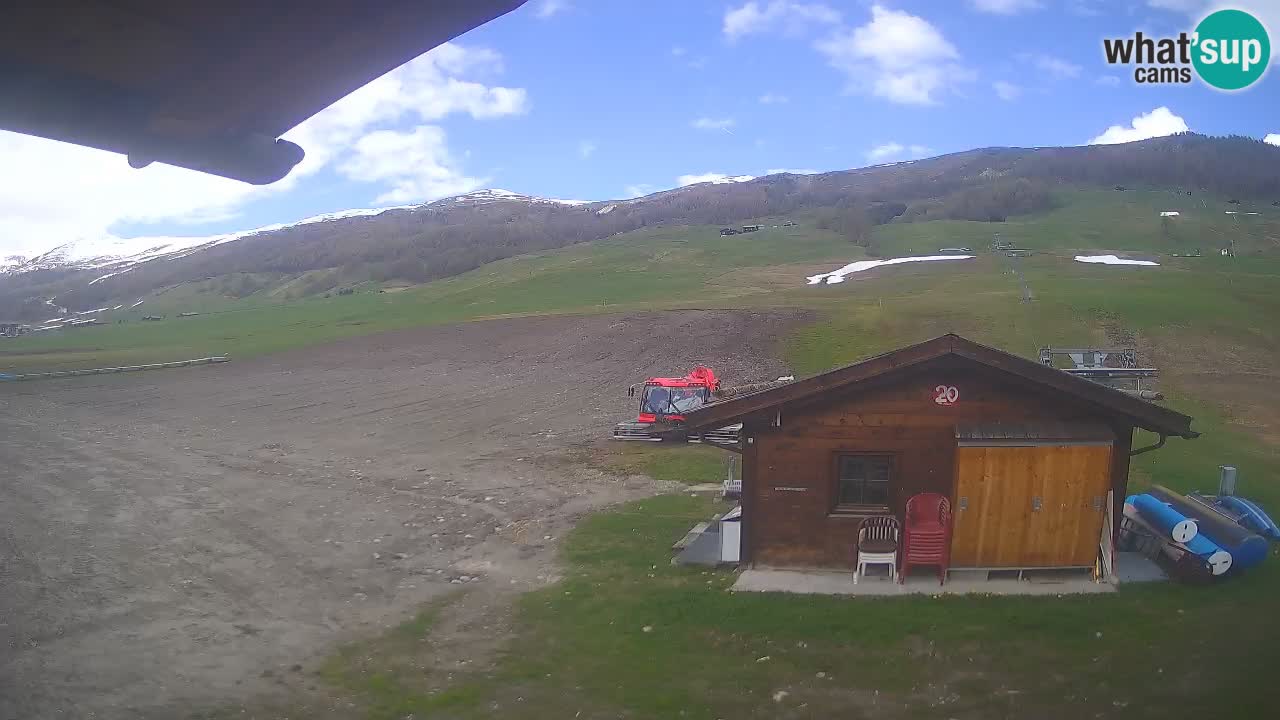 Livigno v živo – pogled na mesto