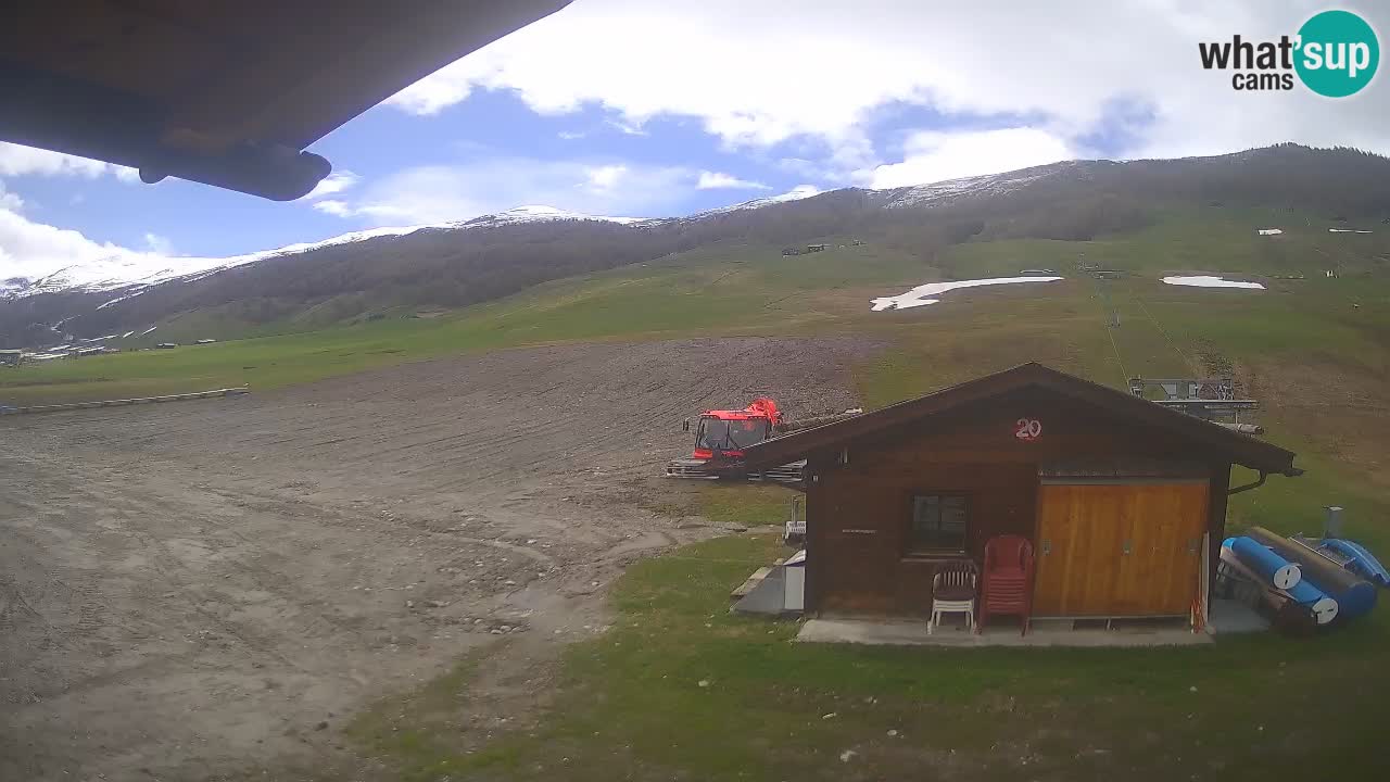 Livigno v živo – pogled na mesto