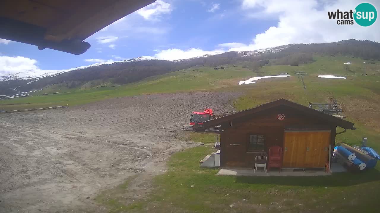 Livigno v živo – pogled na mesto