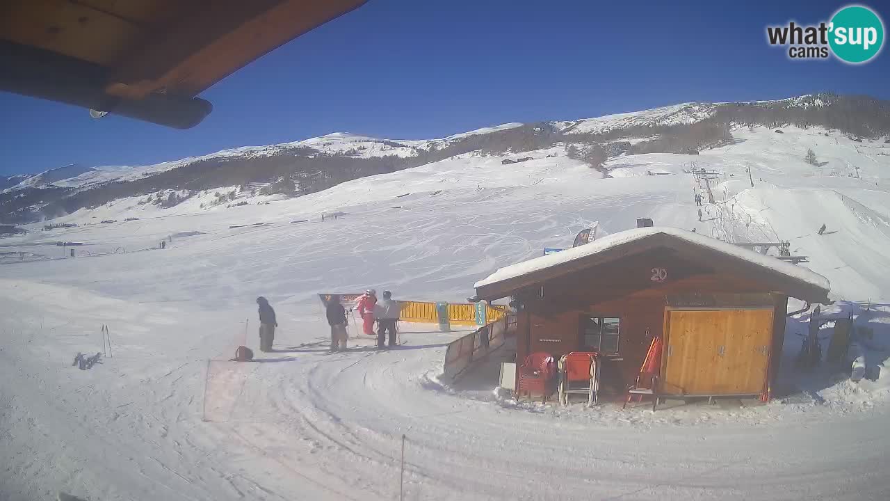 Webcam SKI center Livigno snow forecast – ski area