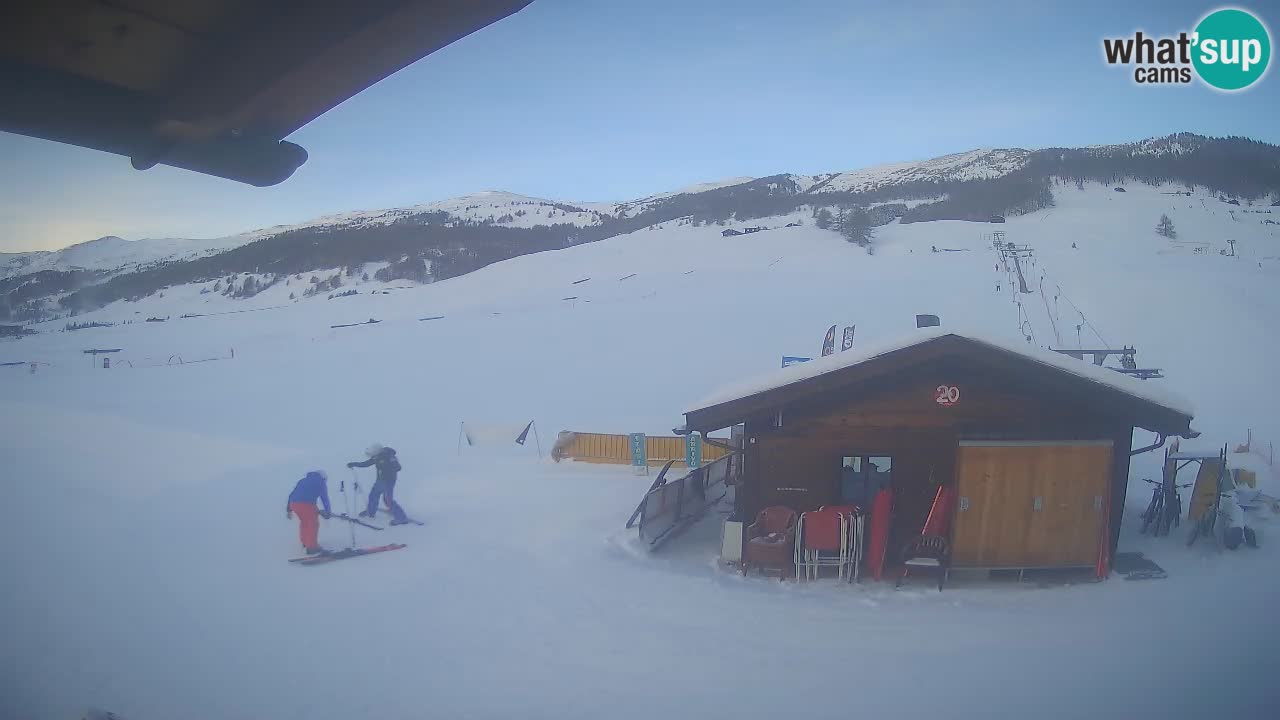 Webcam SKI center Livigno snow forecast – ski area