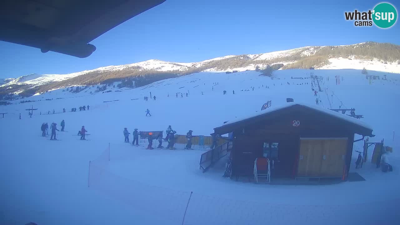 Webcam SKI center Livigno snow forecast – ski area