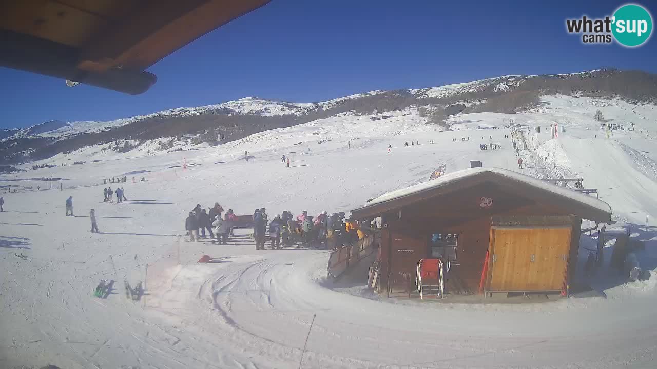 Webcam SKI center Livigno snow forecast – ski area