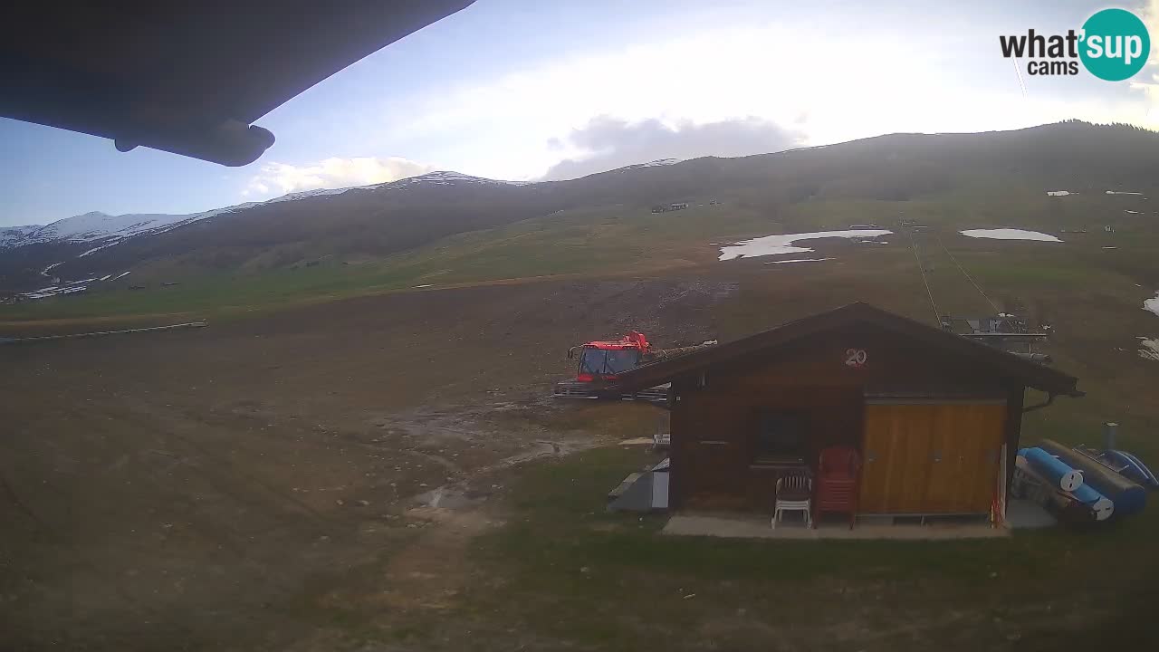 Livigno v živo – pogled na mesto