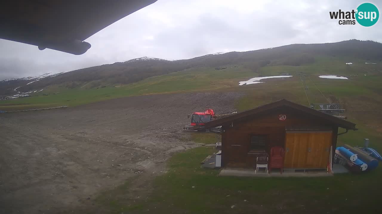Livigno v živo – pogled na mesto