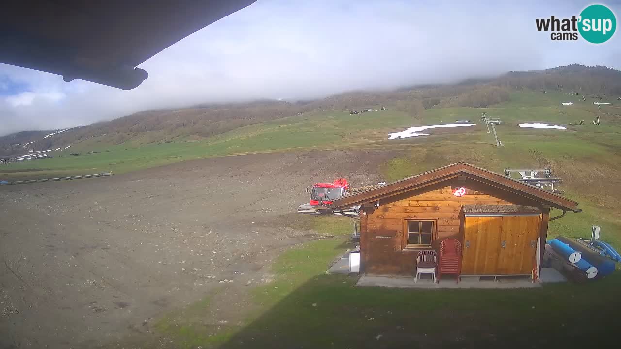 Livigno v živo – pogled na mesto