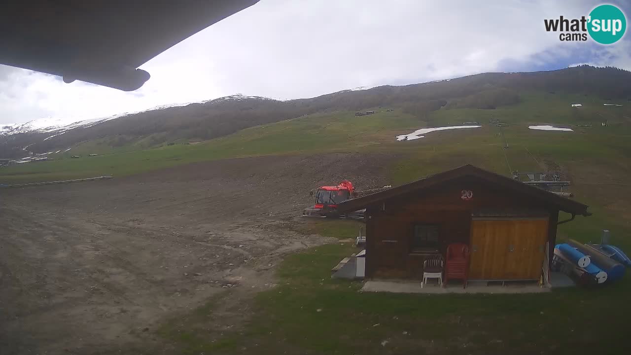 Livigno v živo – pogled na mesto