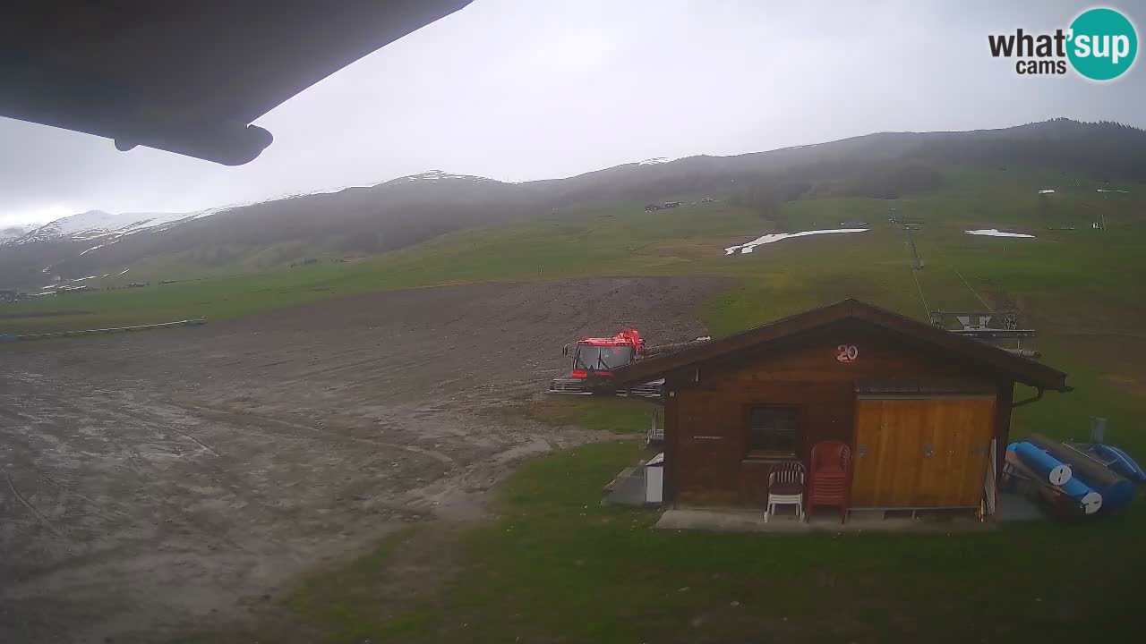 Livigno v živo – pogled na mesto