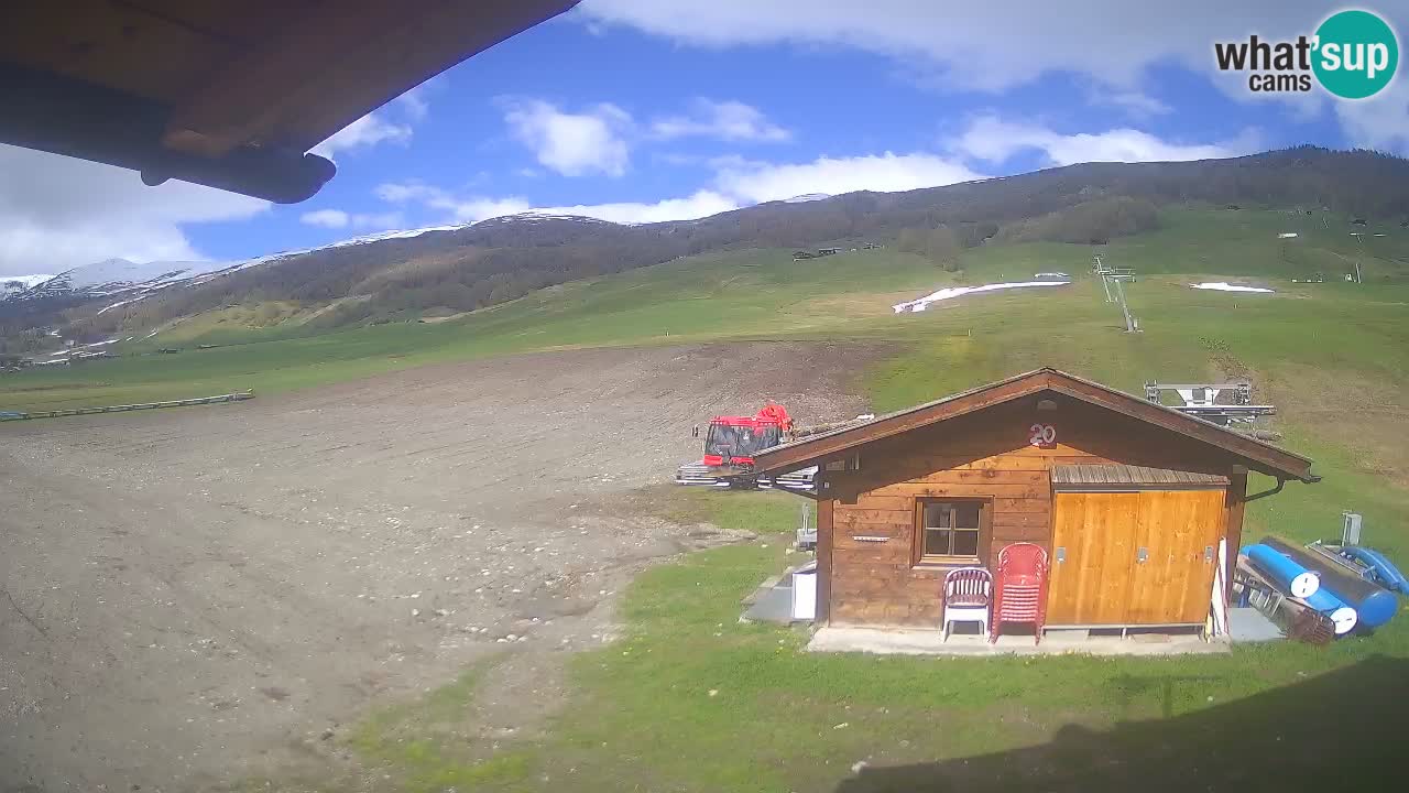 Livigno v živo – pogled na mesto