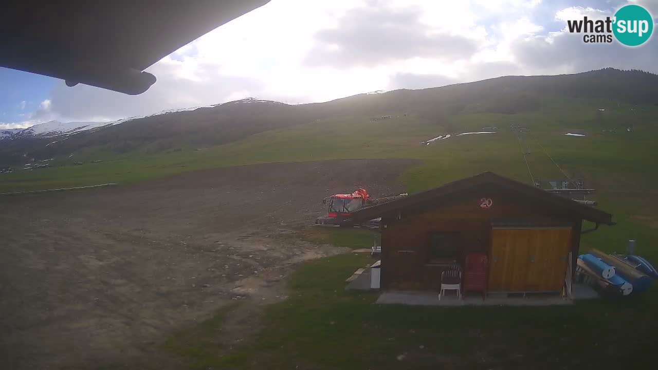 Livigno v živo – pogled na mesto