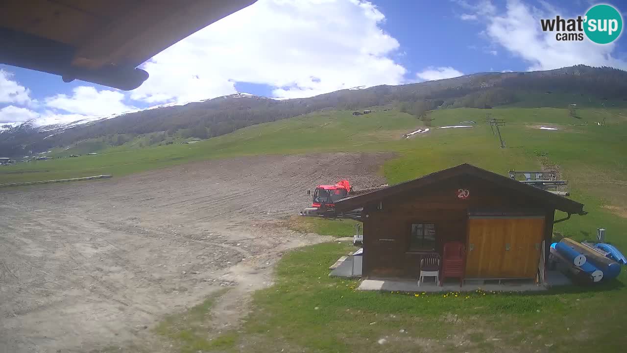 Livigno v živo – pogled na mesto