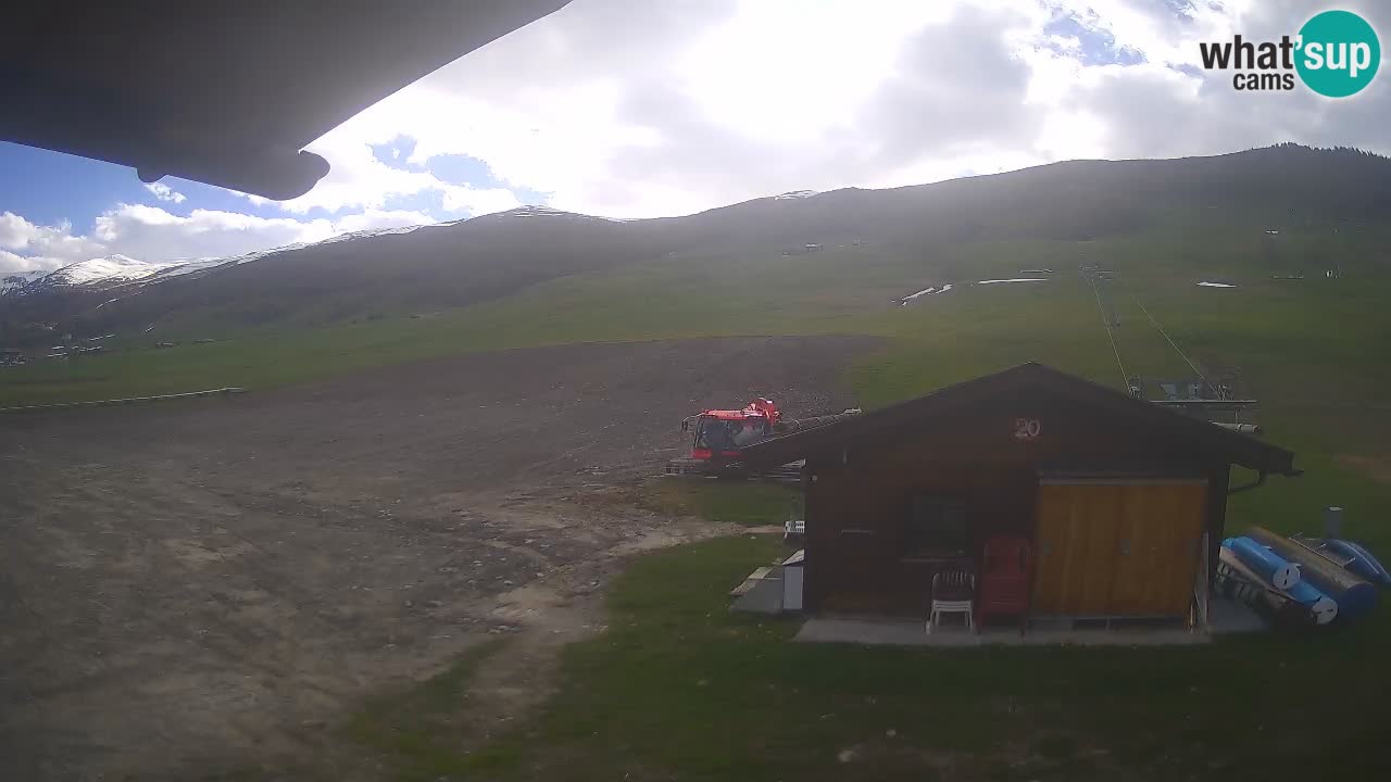 Livigno v živo – pogled na mesto