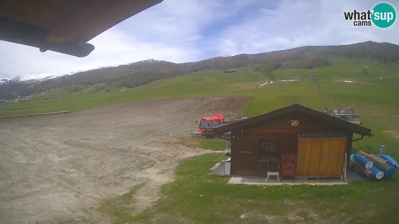 Livigno v živo – pogled na mesto