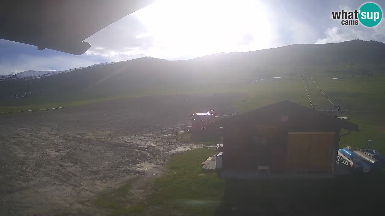 Livigno v živo – pogled na mesto
