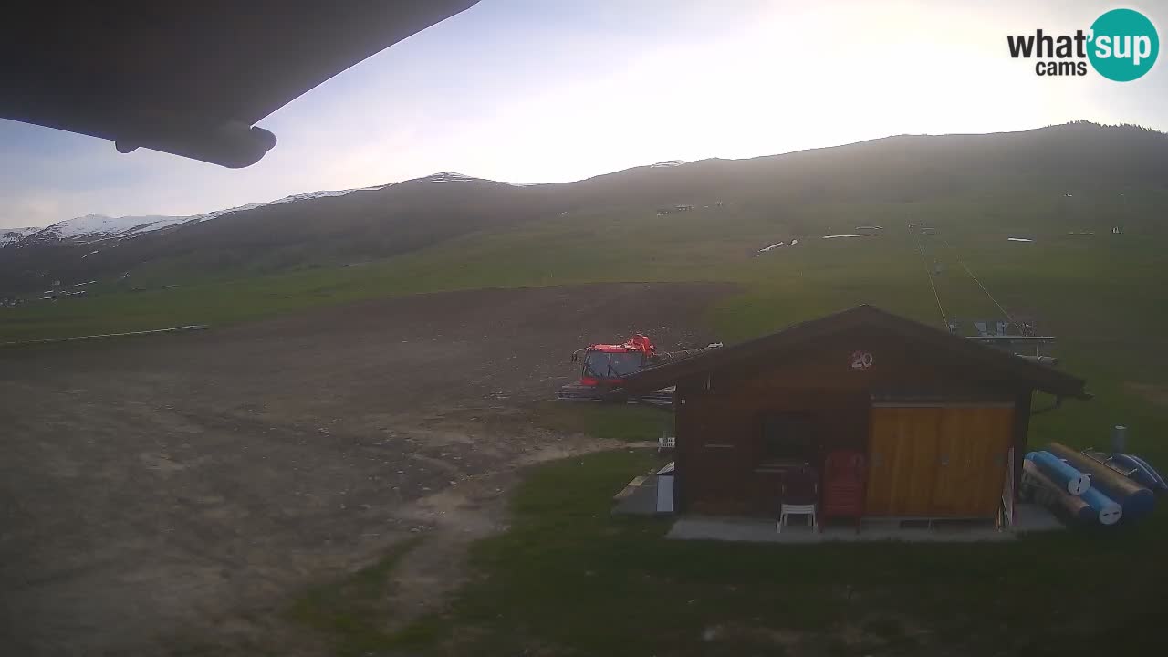 Livigno v živo – pogled na mesto