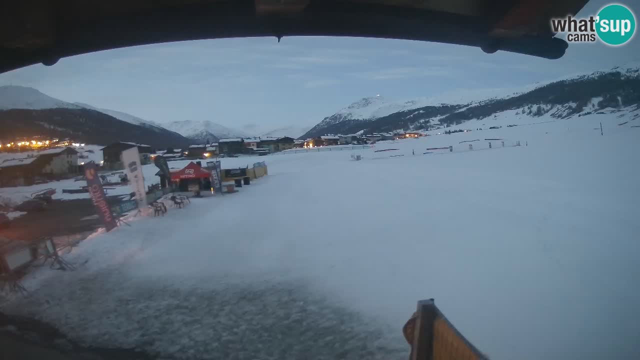 Livigno u živo – pogled na grad