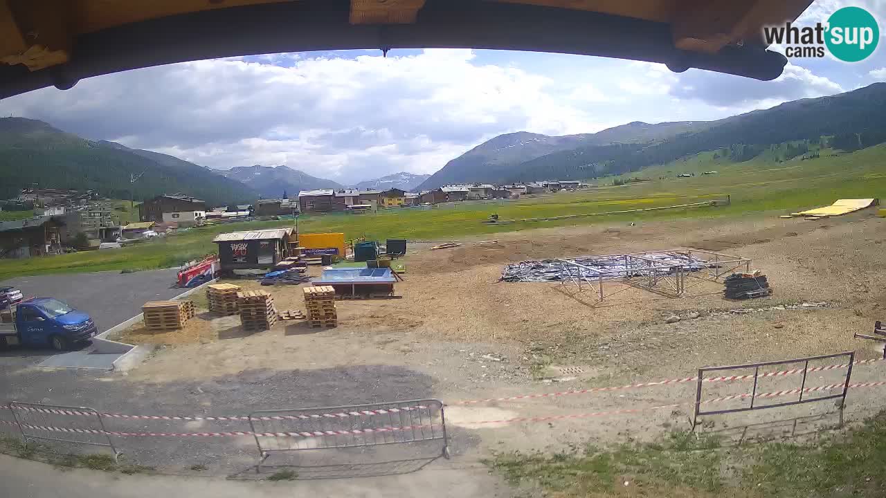 Livigno u živo – pogled na grad