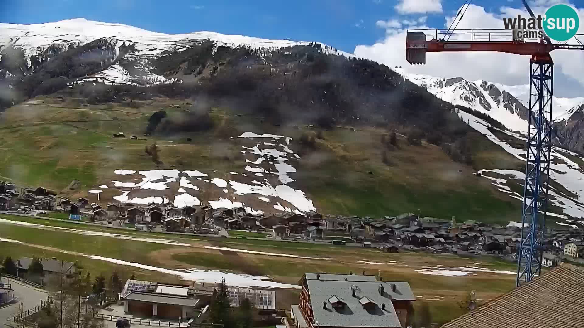 Stupenda webcam Livigno, vista panoramica dall’hotel Teola