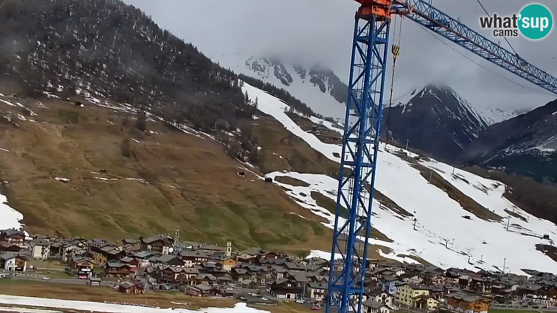Amazing Livigno webcam, panoramic view from hotel Teola