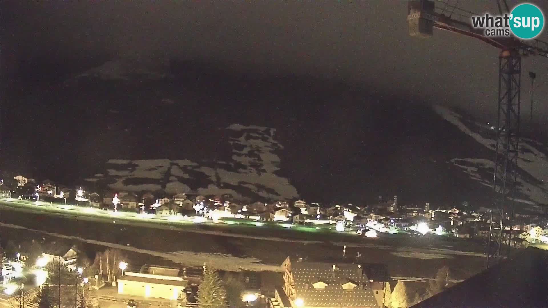 Erstaunliche Livigno Kamera, Panoramablick vom Hotel Teola