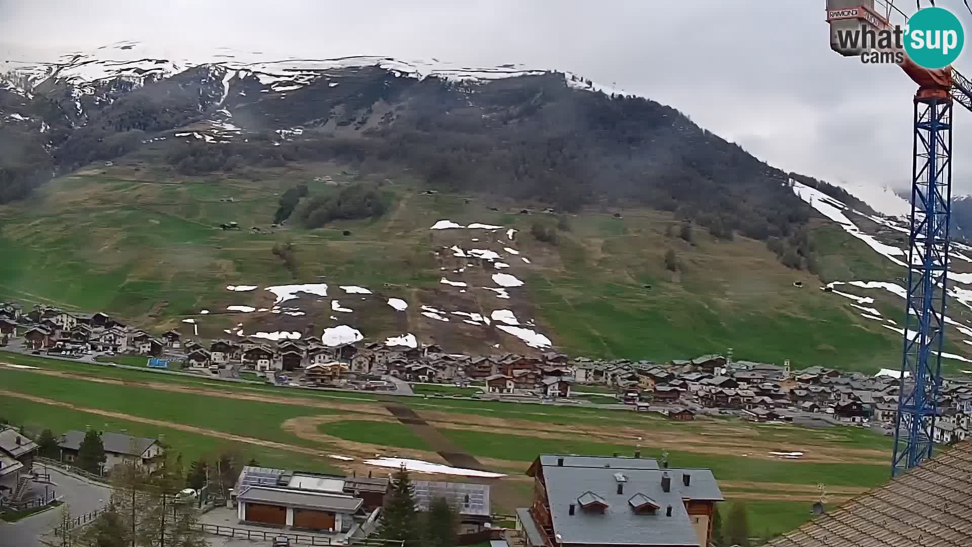 Amazing Livigno webcam panorama view from hotel Teola