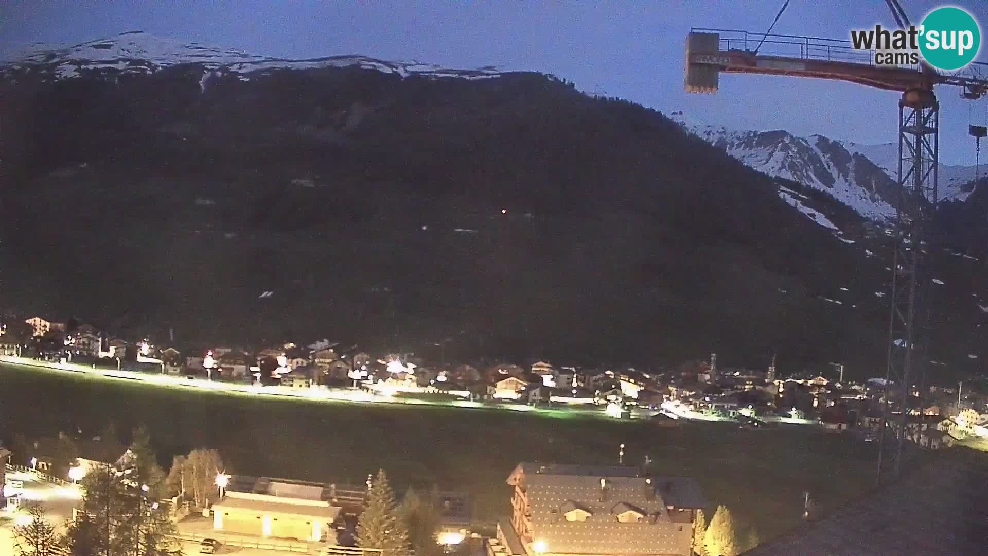 Stupenda webcam Livigno panoramica dall’hotel Teola