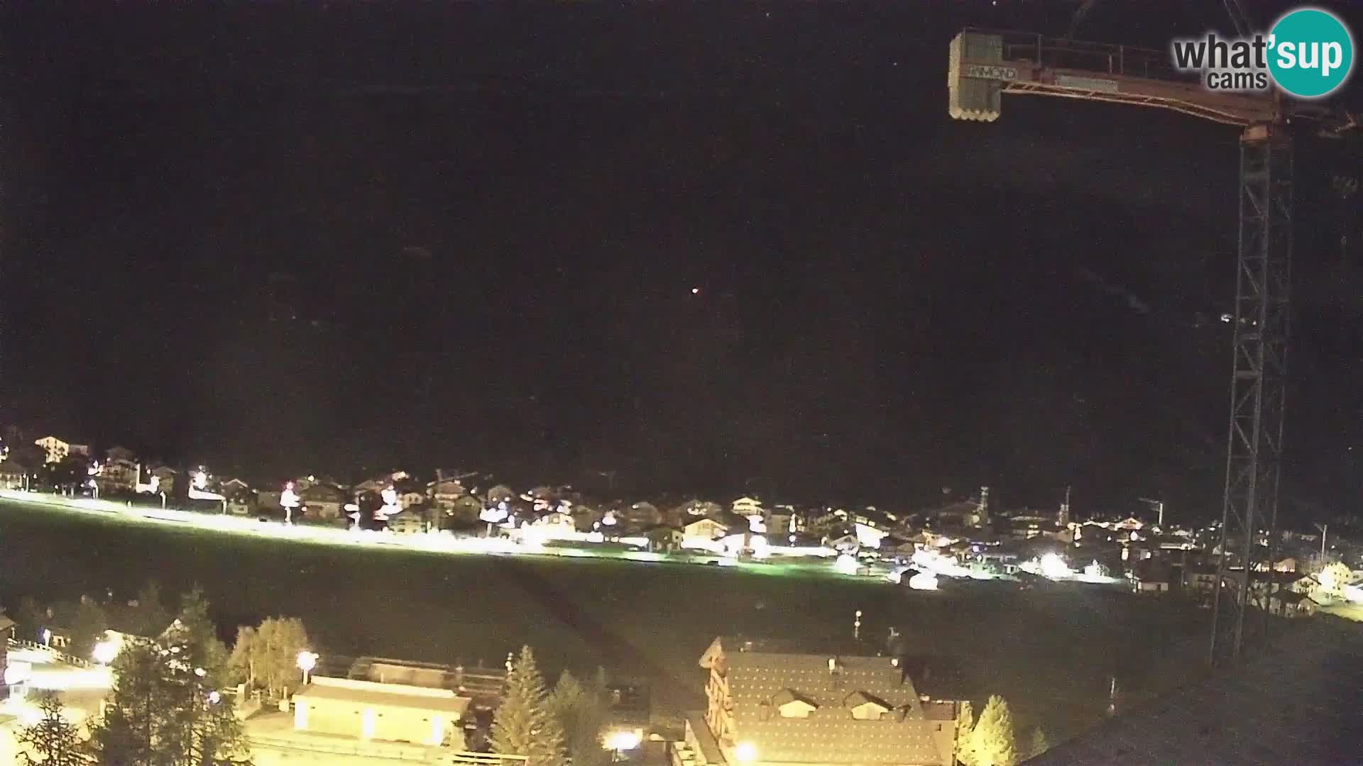 Stupenda webcam Livigno, vista panoramica dall’hotel Teola
