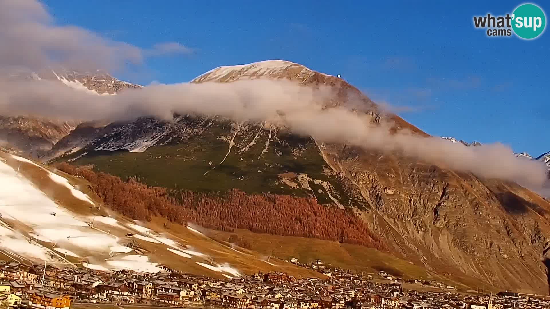 Amazing Livigno webcam panorama view from hotel Teola