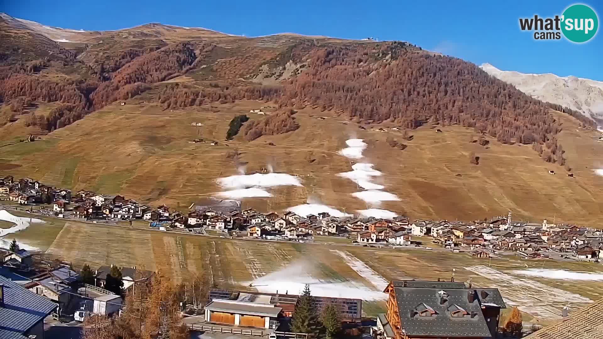 Stupenda webcam Livigno, vista panoramica dall’hotel Teola