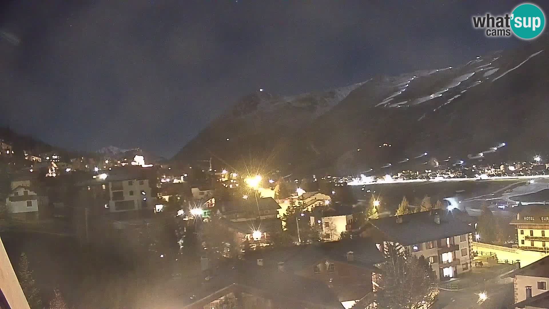 Neverovatna web kamera Livigno, panoramski pogled iz hotela Teola