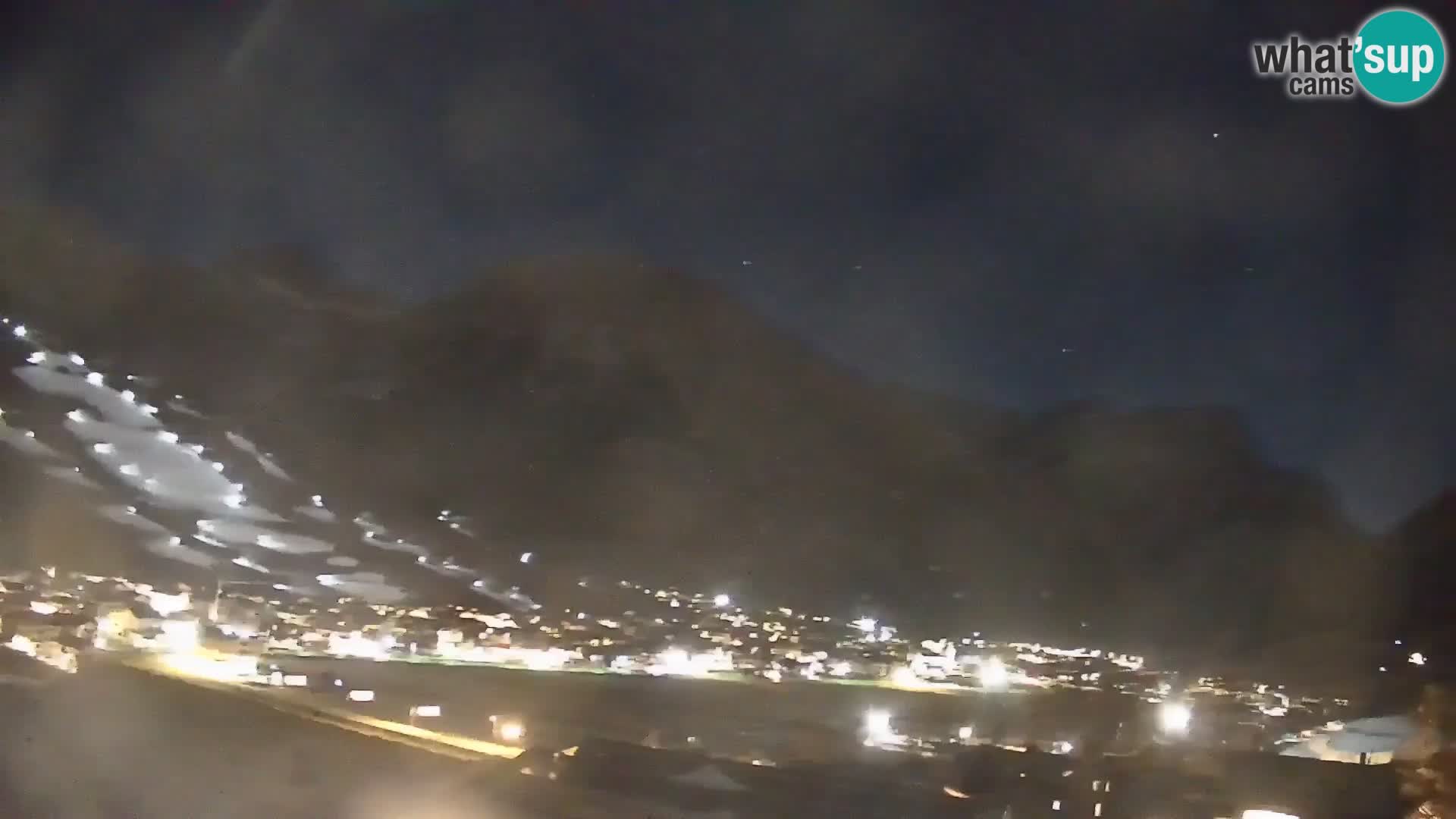 Increíble webcam de Livigno, vista panorámica desde el hotel Teola