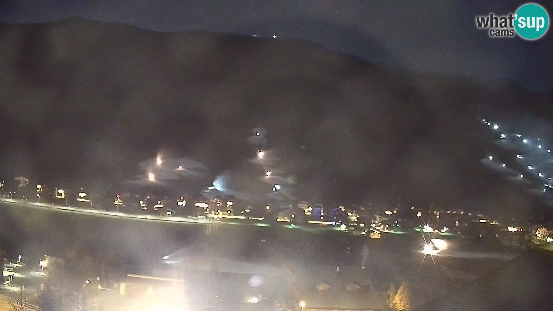 Increíble webcam de Livigno, vista panorámica desde el hotel Teola