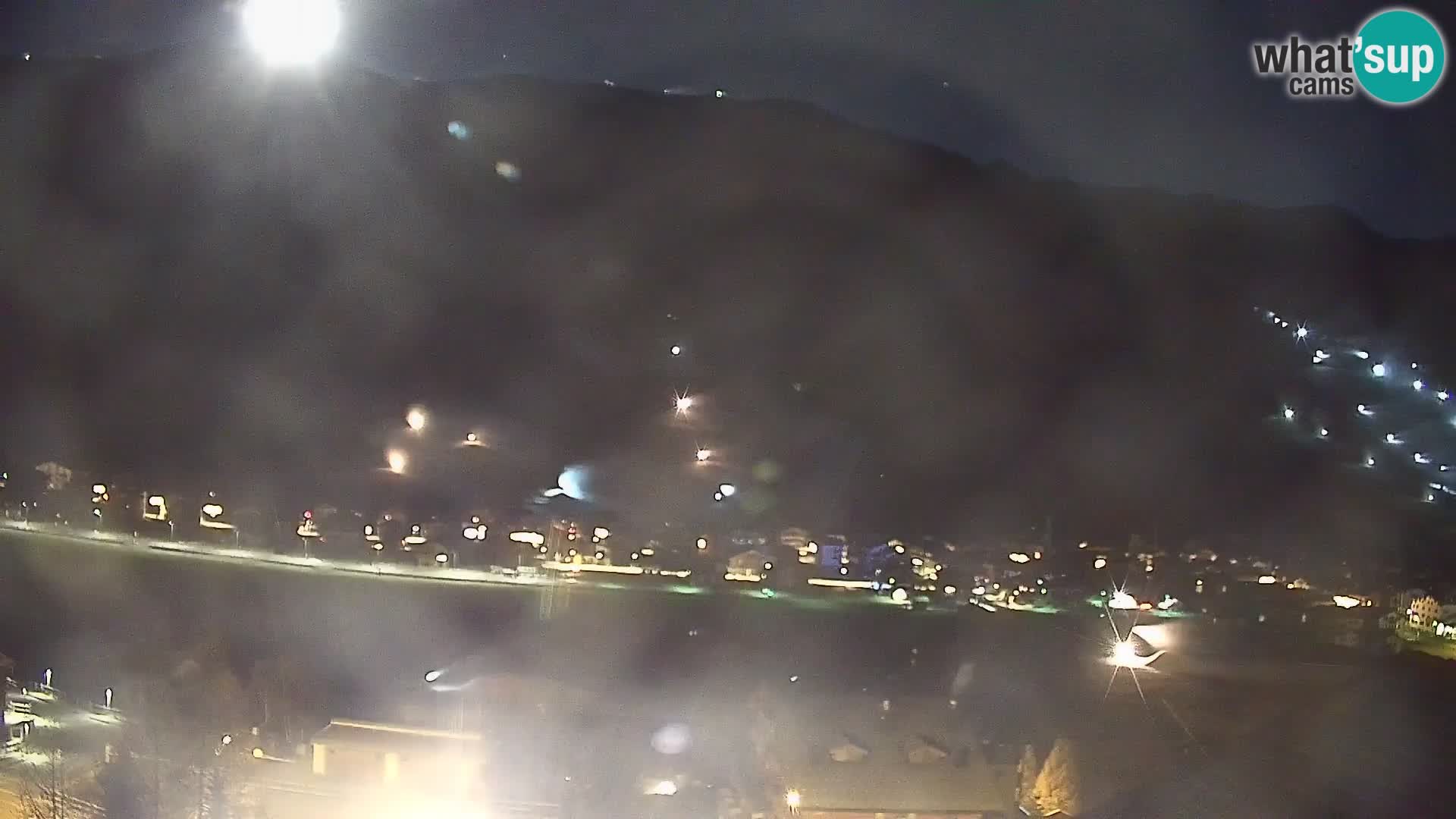 Stupenda webcam Livigno, vista panoramica dall’hotel Teola