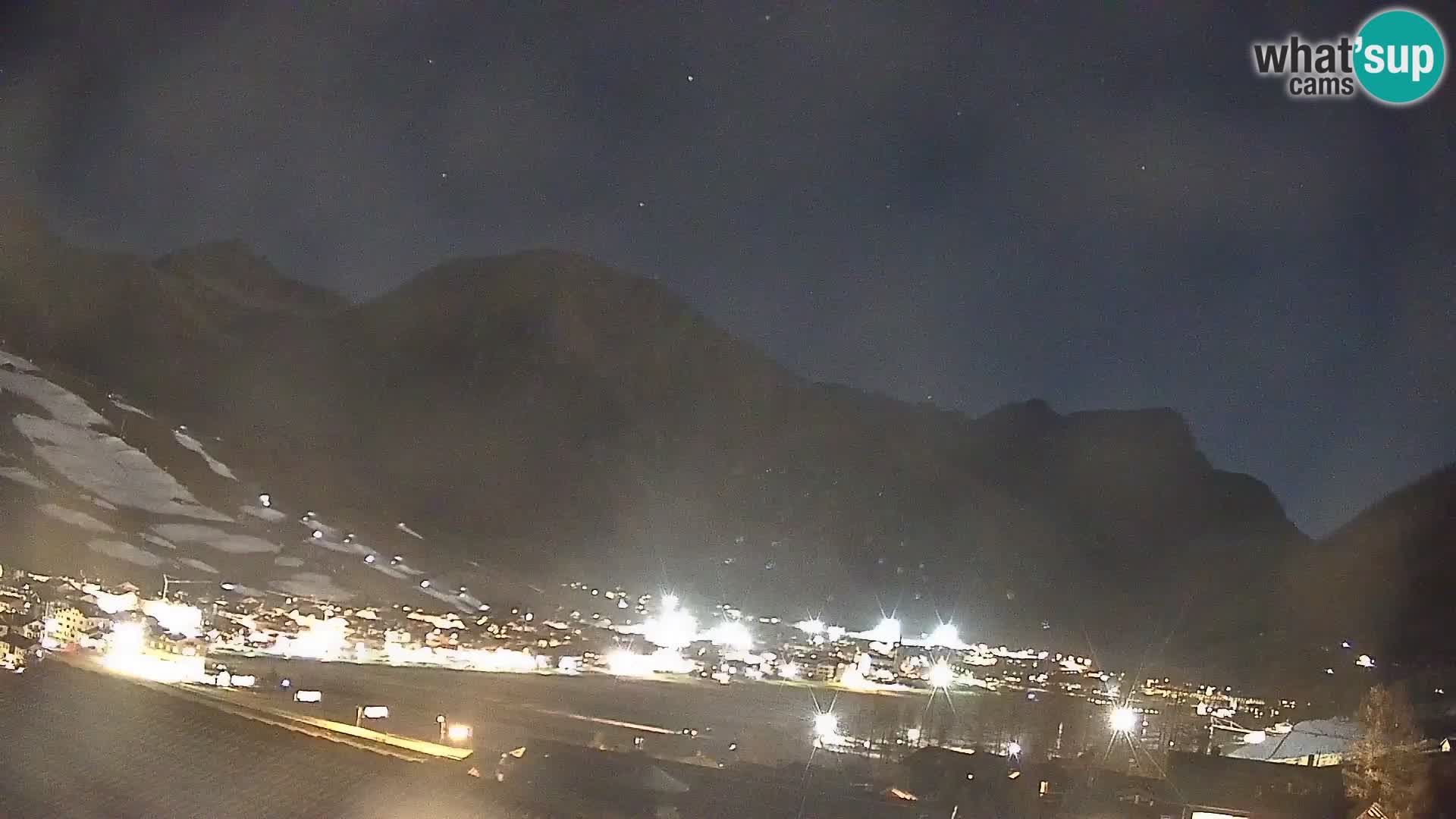 Increíble webcam de Livigno, vista panorámica desde el hotel Teola