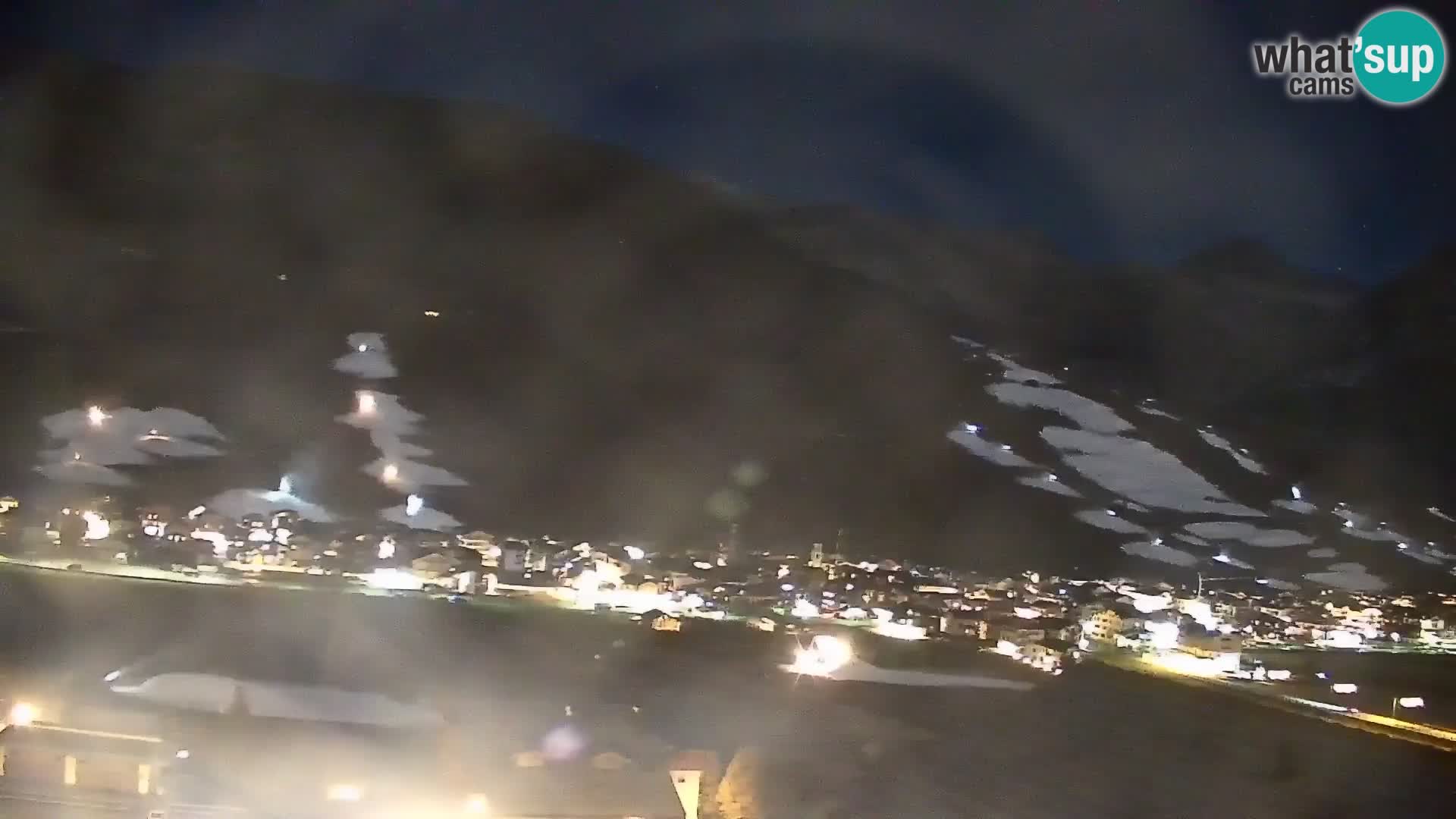 Increíble webcam de Livigno, vista panorámica desde el hotel Teola