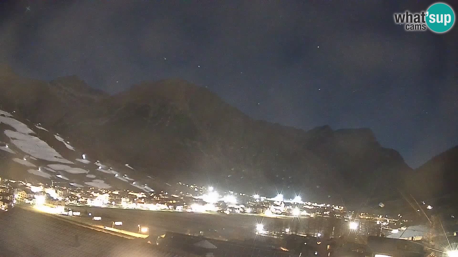 Increíble webcam de Livigno, vista panorámica desde el hotel Teola