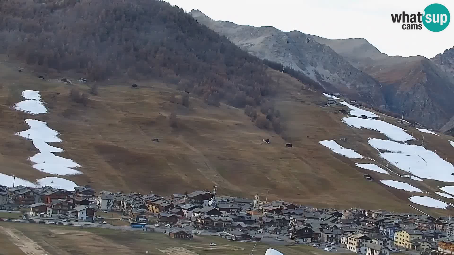 Amazing Livigno webcam panorama view from hotel Teola