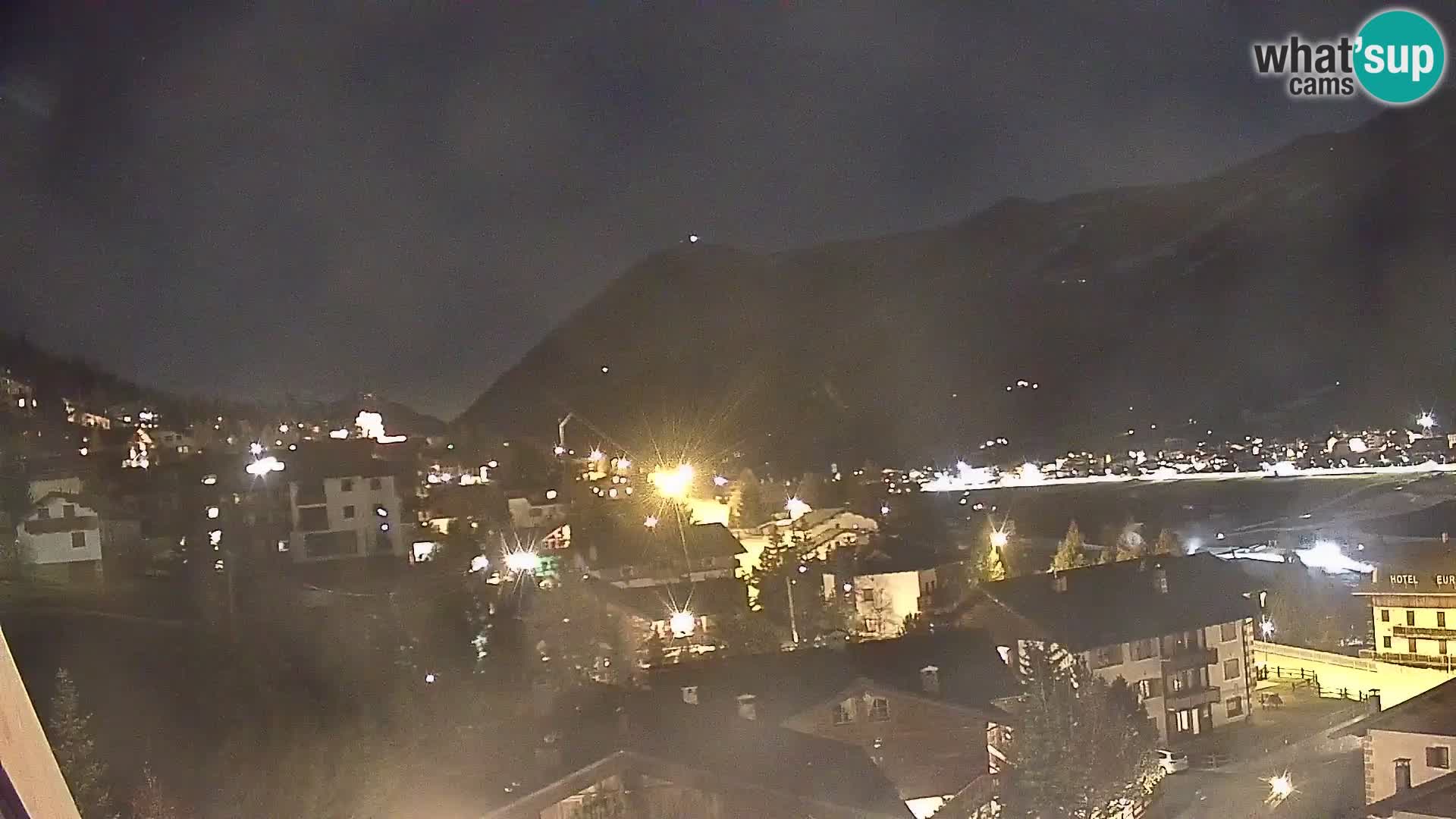 Stupenda webcam Livigno panoramica dall’hotel Teola