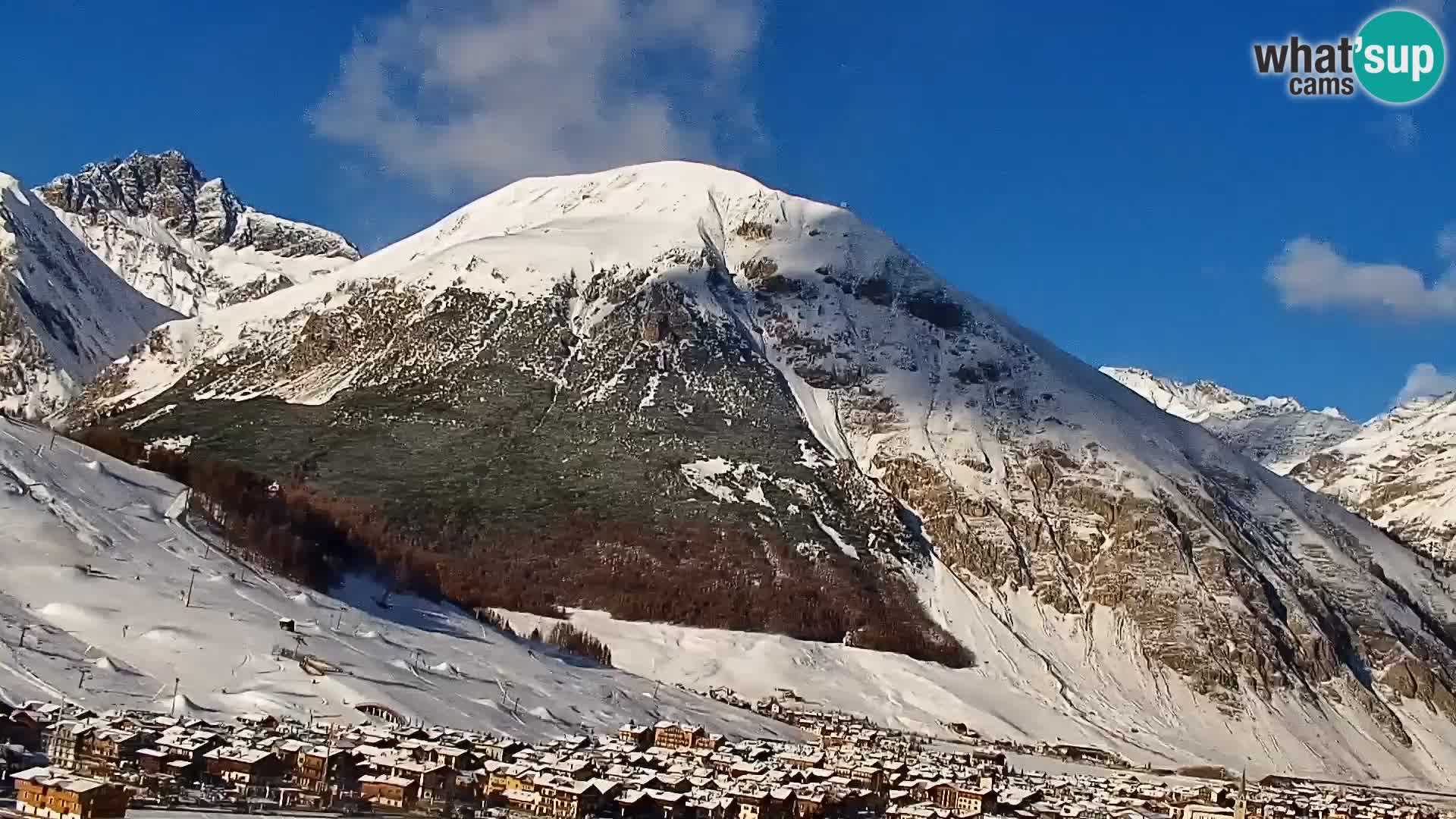 Spletna kamera Livigno panorama | pogled iz hotela Teola