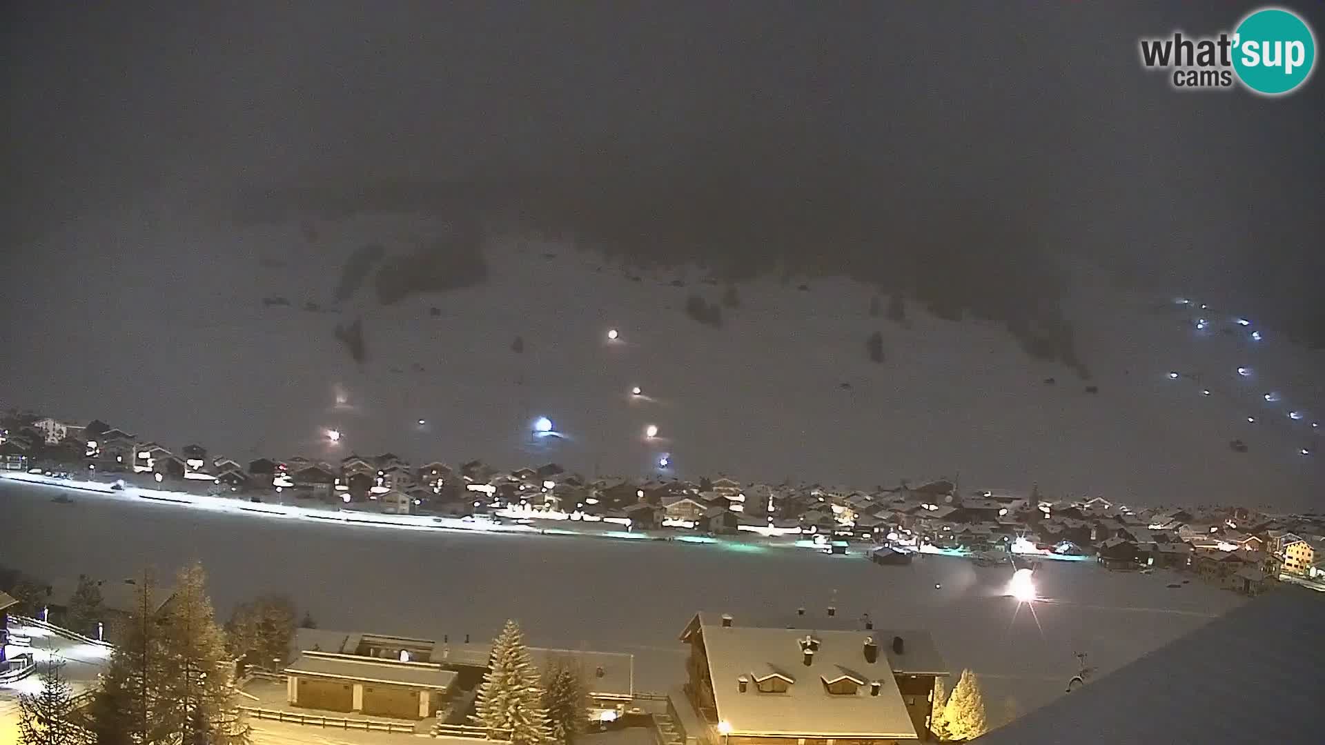 Erstaunliche Livigno Kamera, Panoramablick vom Hotel Teola