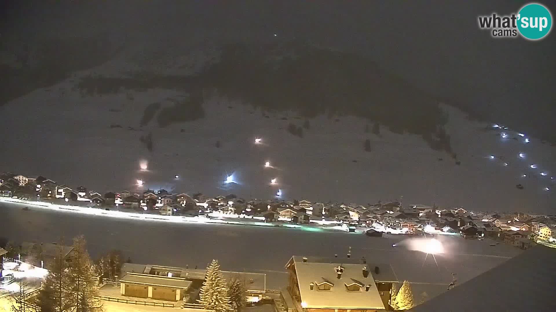 Erstaunliche Livigno Kamera, Panoramablick vom Hotel Teola