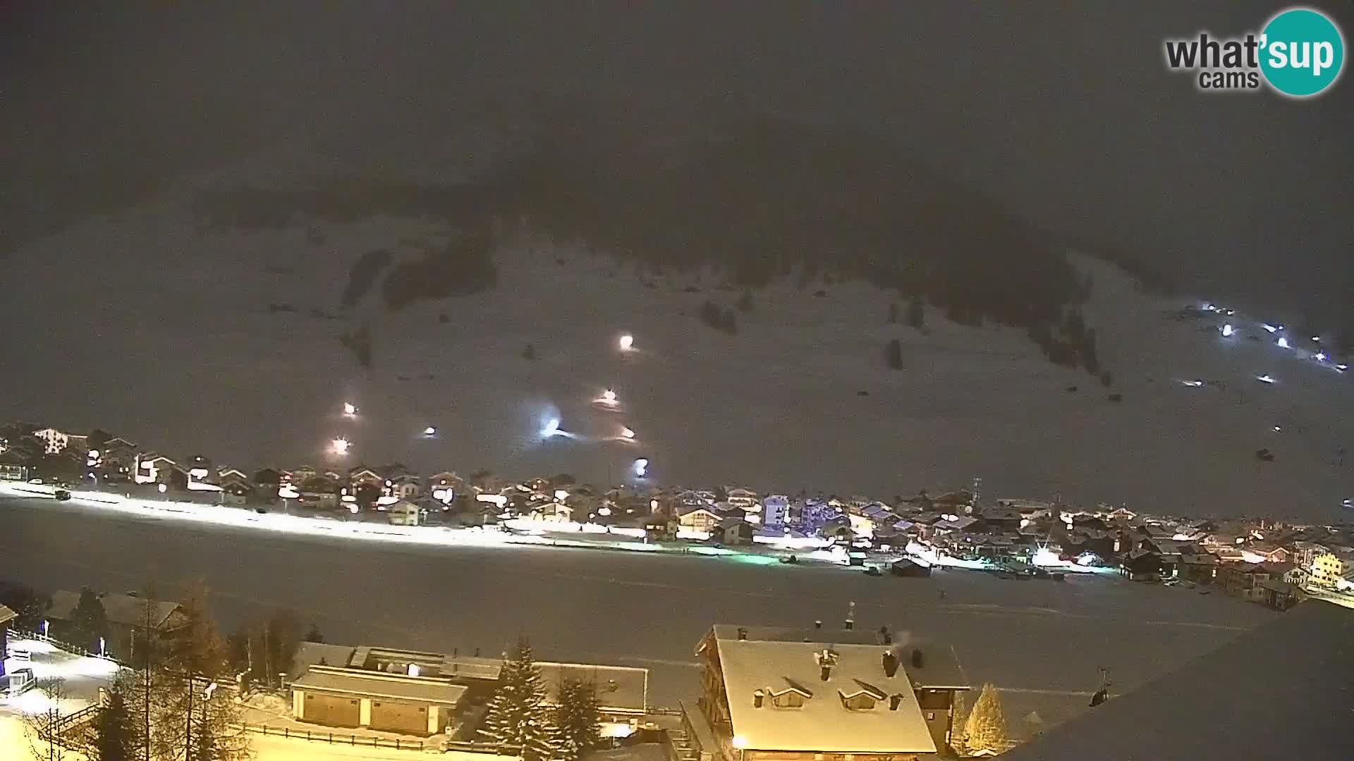 Erstaunliche Livigno Kamera, Panoramablick vom Hotel Teola