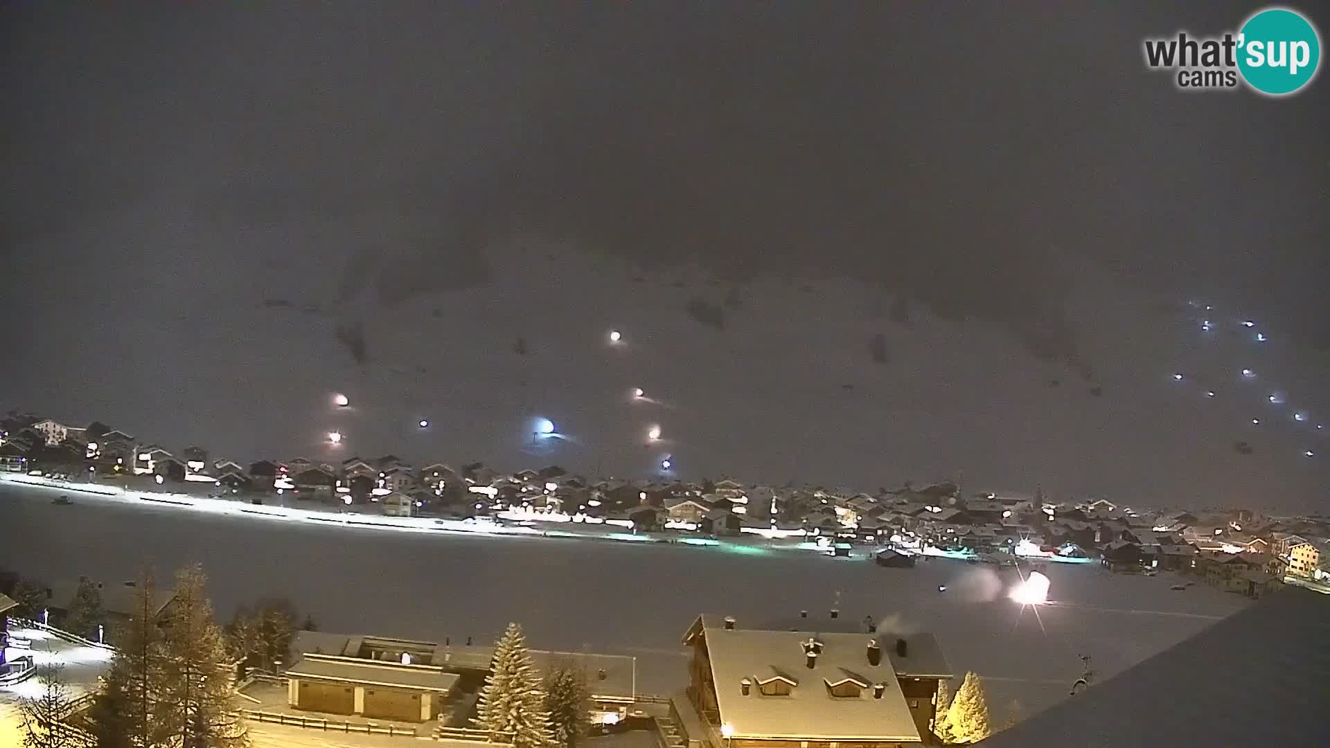 Increíble webcam de Livigno, vista panorámica desde el hotel Teola