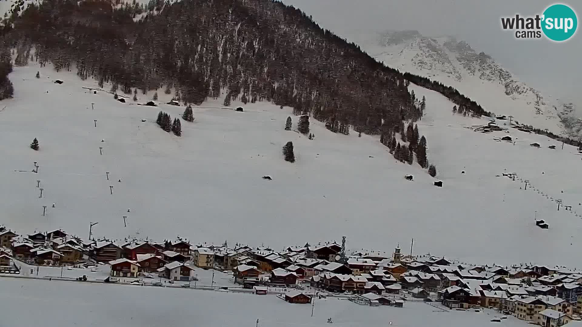 Erstaunliche Livigno Kamera, Panoramablick vom Hotel Teola