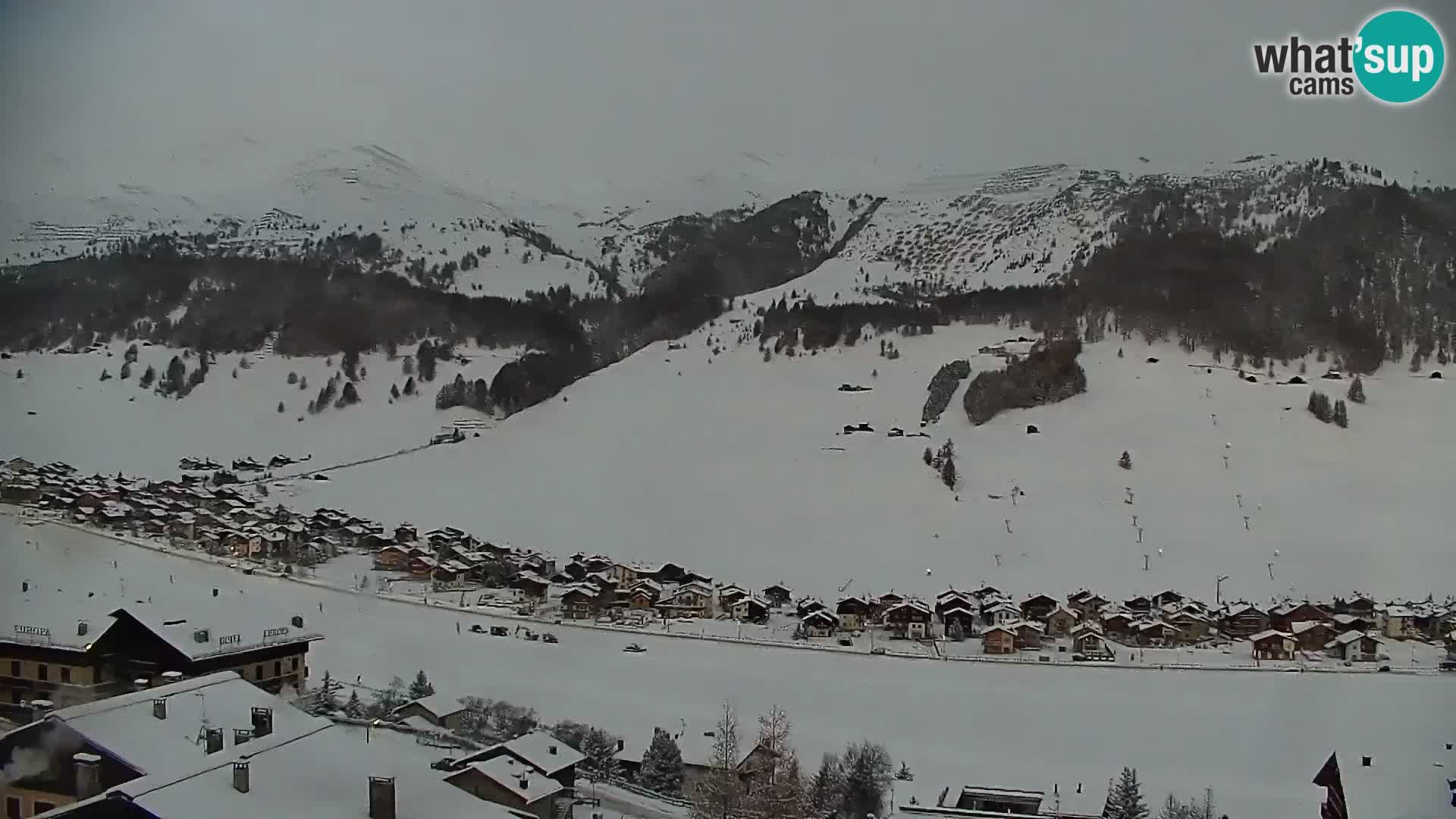 Stupenda webcam Livigno panoramica dall’hotel Teola