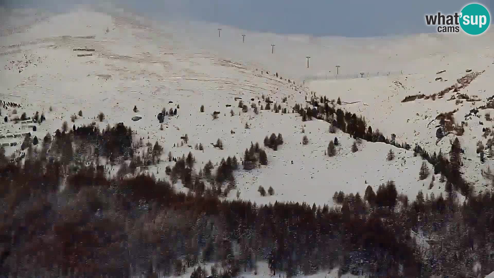 Erstaunliche Livigno Kamera, Panoramablick vom Hotel Teola